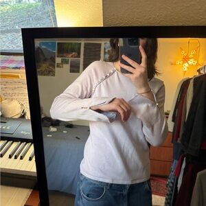 Ann Taylor Gray Knit Top